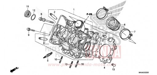 CULASSE NC750DH de 2017